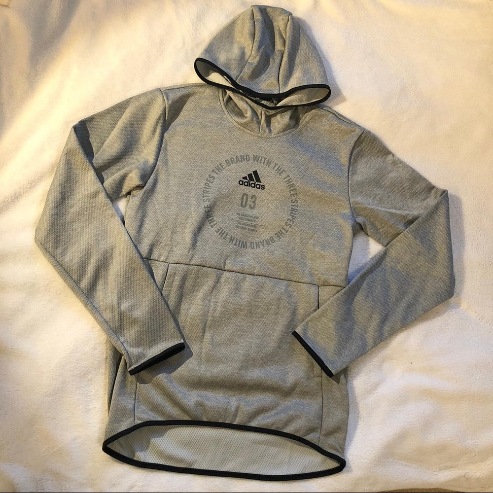 NWT $55 ADIDAS CLIMAWARM HOODIE SWEATSHIRT
